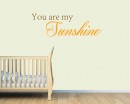 You Are My Sunshine Quotes Wall Decal Love Vinyl Art Stickers